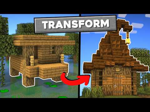 I Improve the Ugliest Structures in Minecraft!