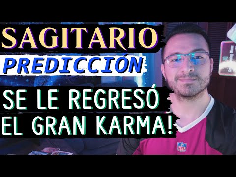 SAGITARIO! NO PUEDE CON SU KARMA! TÚ ELEGISTE UN CAMINO DIFERENTE! PERMÍTETE RESOLVER EL CAOS EN PAZ