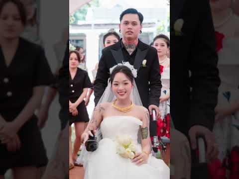 CÔ DÂU 2k Ngồi XE lÂn ĐƯỢC CHỒNG YÊU HẾT MỰC.. #wedding #tintucmoinhat