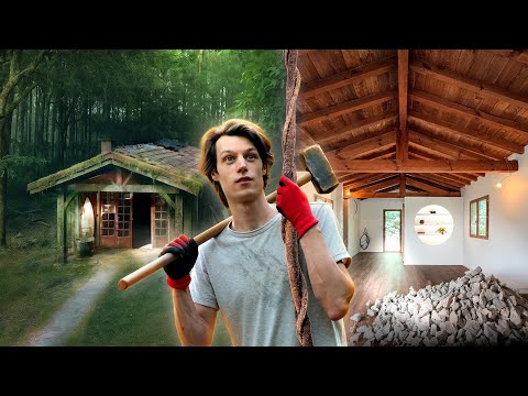 Je rénove en 3 mois une maison dans la forêt