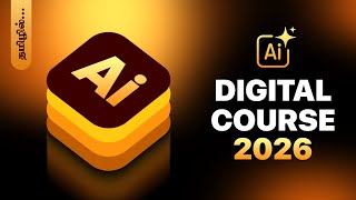 Mastering Illustrator CC 2026 - Digital Course Trailer [Tamil]