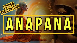 TRY THIS Anapana Meditation For INNER PEACE -  10 Minute Mindful Breathing Exercise