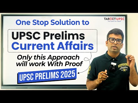 Crack UPSC Prelims 2025 Current Affairs | Target 140+ Batch - Lecture 1 | Check Quality |