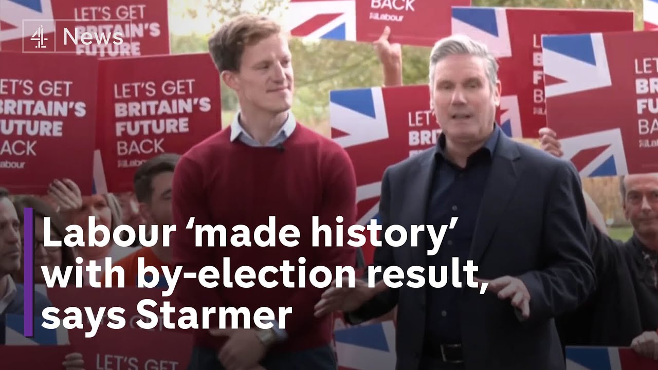 Labour’s historic by-election wins “redrawing the political map”, says Starmer