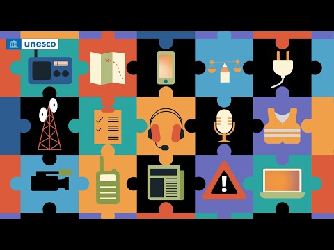 YouTube video thumbnail: Support Media in Disasters: Model Disaster Preparedness and Response Plan for Media Institutions