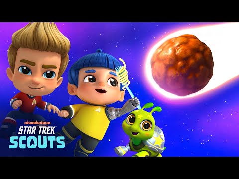 Star Trek Scouts SMASH a Meatball Asteroid in Space! 🍝 | Asteroid Blasters #2 | Star Trek: Scouts