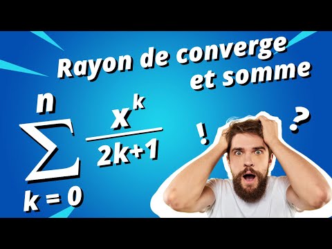 Rayon de convergence et somme des x^k/(2k + 1)