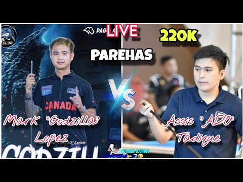 Money Game 220k | Mark Davao Vs Ado Laguna | Parehas 10Ball Race-20