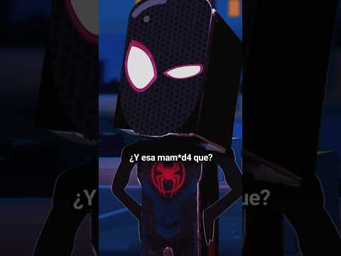EL BULLYING A #MILESMORALES CONTINUA💀 #spiderman #daredevil #spiderverse #marvel #humor #meme #XD