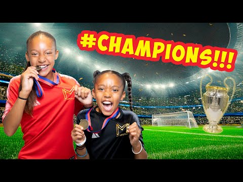 HALLE & HARPER WIN FOOTBALL TOURNAMENT PLAYING TOGETHER!!! MOST EPIC PENALTY SHOOTOUT EVER!!!😅⚽️🫣