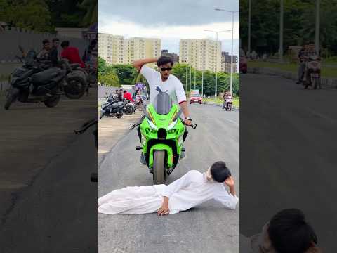 Bhoot k Shat Race 👻🔥 || Rukserstunt || #zx10r #shorts #youtubeshorts