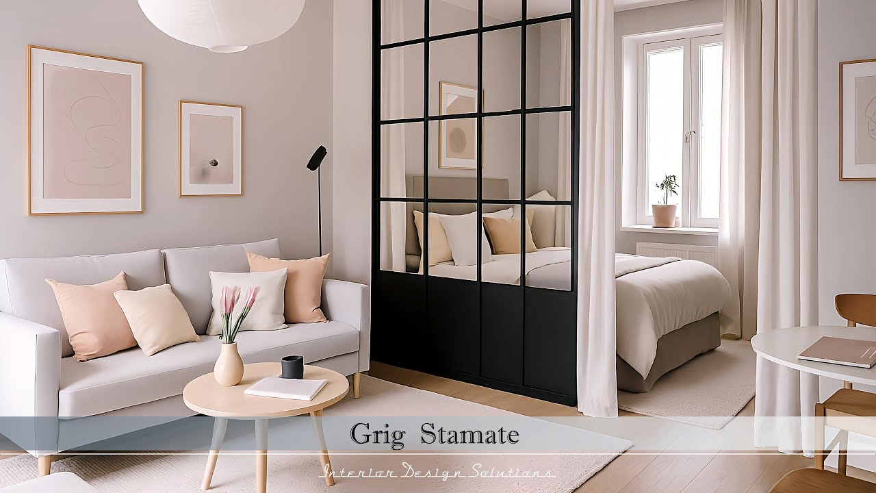 Small Space MAGIC: 50 Amazing Studio Apartment Design Ideas #8