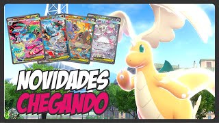 MEGA DRAGONITE, CARTAS MEGA REVELADAS EM PORTUGUÊS E NOVIDADES DO NOVO BLOCO DE POKÉMON TCG