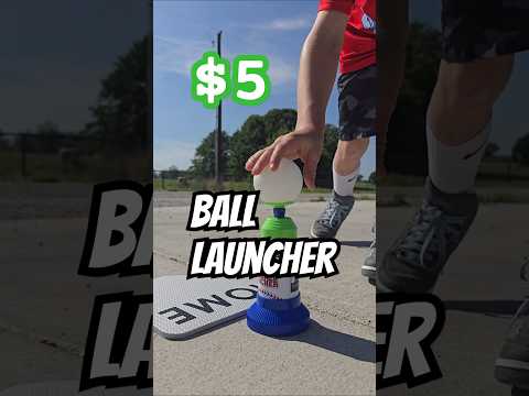 $5 Baseball Launcher!!! — Epic or Total Fail?!? #baseball #baseballswing #baseballlifestyle