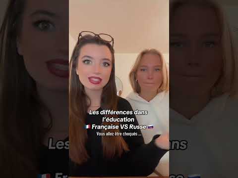 Les différences dans l'éducation 🇫🇷 France VS Russie 🇷🇺