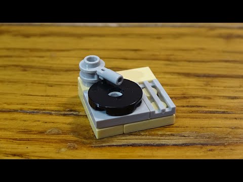 Building a Vintage Mini Lego Turntable