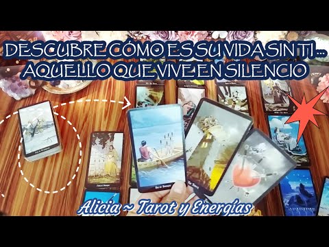 ✨️Descubre Cómo Es Su Vida Sin Ti… 🔎🙇🏻‍♂️ Las Cartas te Cuentan Lo Que Vive en Silencio 🕯🎴 #tarot
