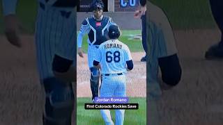 Jordan Romano’s first Colorado Rockies save #mlb #rockies