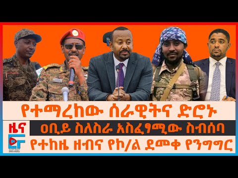 የተማረከው ሰራዊትና ድሮኑ፣ ዐቢይ በስራአስፈፃሚው ስብሰባ፣ የተከዜ ዘብና ኮ/ል ደመቀ፣ ብልፅግና ስለውጊያው ምላሽ፣ “ቀይ ባህር አትመጡም”ግብፅ| EF