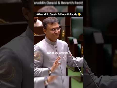 Old Friends | Akbaruddin Owaisi | Revanth Reddy | Hyderabad | Telangana | AIMIM #shorts