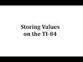 TI-84 Calculator Operations and Functions