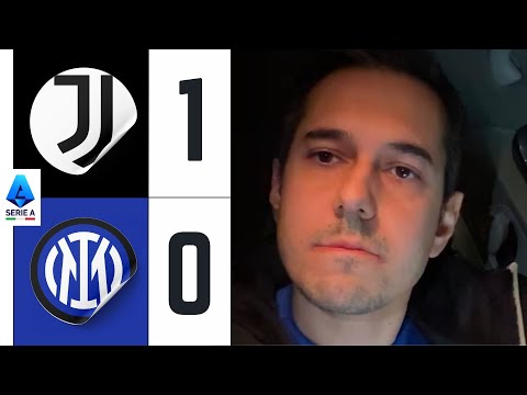 UN SECONDO TEMPO INQUIETANTE 🤬 JUVENTUS-INTER 1-0