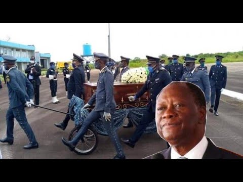 Deuil National en cote d'ivoire Alassane Ouattara annonce la m0r.t de son grand-frere