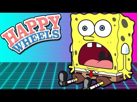 SPONGEBOB LEVELS! - Happy Wheels w/ ChimneySwift11