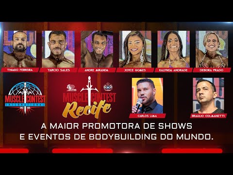 LIVE DOS CAMPEÕES: MUSCLECONTEST RECIFE