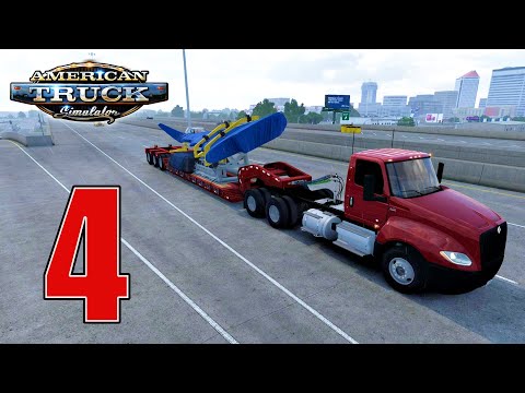 PORTO IN KANSAS L' ALA DI UN AEREO! AMERICAN TRUCK SIMULATOR Ep.4 - Gameplay ITA