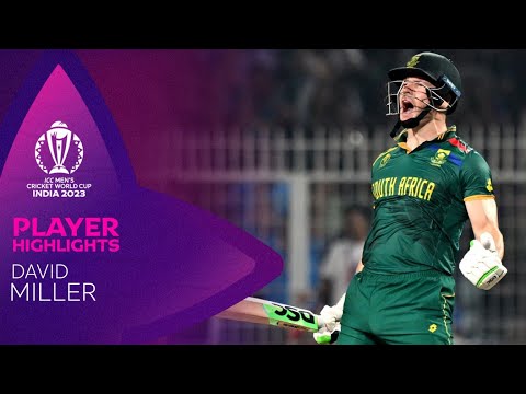 David Miller's exceptional hundred | Semi-final 2 | CWC 2023