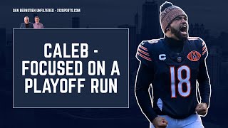 Caleb Williams looks to lead Bears on a playoff run
