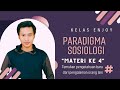 Konsep Dasar Sosiologi dan Paradigma