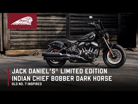 Introducing The Jack Daniels® Limited Edition Indian Chief Bobber Dark Horse