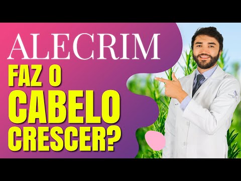 Alecrim faz o Cabelo Crescer? O que diz a Ciência e Artigos Científicos - Dr Lucas Fustinoni