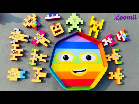 Looking for mini Numberblocks Puzzle Tetris NEW Space ASMR   Numberblocks Satisfying Video #asmr