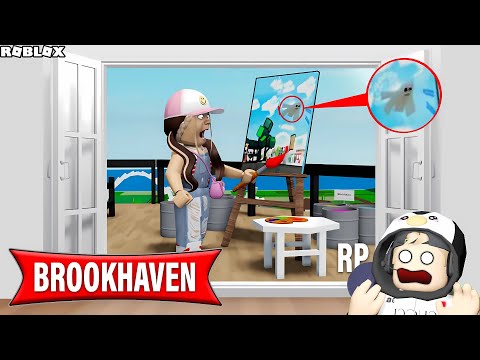 NEW UPDATE SECRET BROOKHAVEN ADA BANYAK LUKISAN HANTU ROBLOX ?!