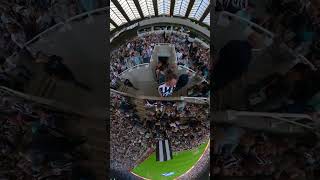 Up the steps at St James Park. Newcastle United v Manchester City. #nufc #mcfc #tinyplanet