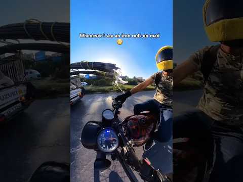 Drive carefully on the road🙌❤️#biker #rider #insta360