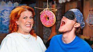 Who Can Eat A Donut The Fastest? (Crew Battle)