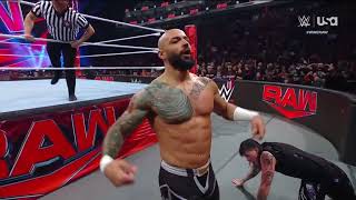 Dominik Mysterio vs  Ricochet   WWE RAW 3-18-2024