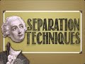 Separation Techniques in Chemistry