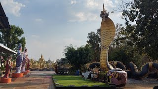 หลวงพี่เขียว พาชมปู่พญานาคดำพาราเหล็ก วัดป่ากุดน้ำคำ