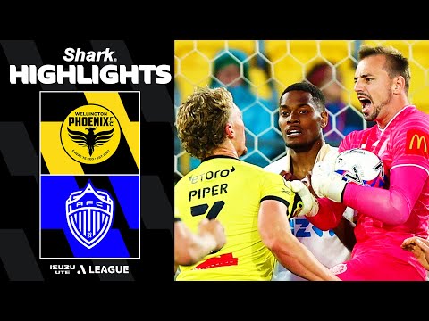 Wellington Phoenix v Auckland FC | SHARK HIGHLIGHTS | Isuzu UTE A-League 2025-26 | Round 4