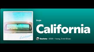 California by Starletta / SONG and ARTIST HIGHLIGHT / POPMUSICTALK