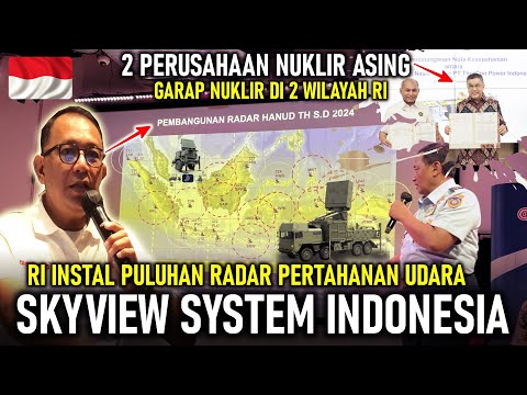 SKYVIEW SYSTEM INDONESIA !! TNI INSTAL PULUHAN RADAR HANUD BARU & TERINTEGRASI PADA 1 PUSAT KOMANDO