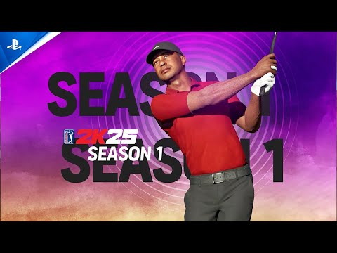 PGA Tour 2K25 - Season 1 Trailer | PS5 Games