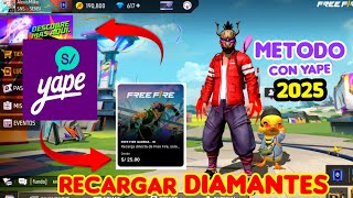 como hacer recargas de free fire mediante yape 2025-Actualizado #freefire #recargafreefireperu #yape
