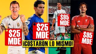 8 CASOS DE JUGADORES que NO CREERÍAS que COSTARON lo mismo porque tienen CARRERAS MUY DIFERENTES🤔💲💸