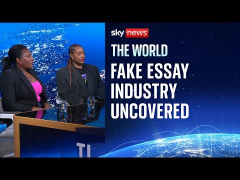 YouTube video thumbnail: 'The Talent is Undeniably There': Inside Kenya's Fake Essay Industry Making Billions